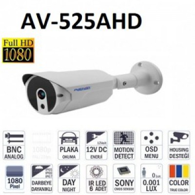 Aveni̇r Av-525ahd 2.4 Mp AHD KAMERA (GECE RENKLİ)