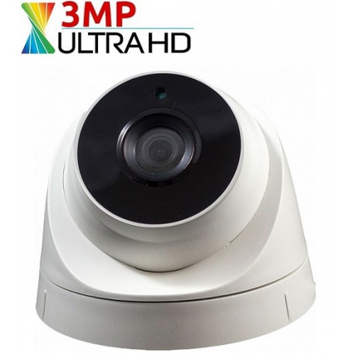 3 MP 4 Atom Led AHD Dome Kamera Full HD