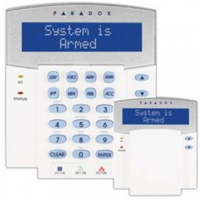 PARADOX K641 Hırsız Alarm Sistemi LCD Göstergeli Tuştakımı (Keypad)