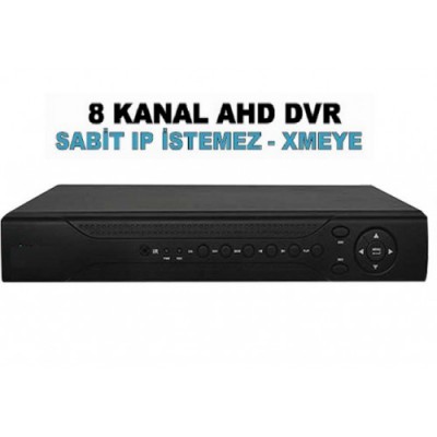 8 Kanal 2 MP 1080 AHD Dvr Kayıt Cihazı -XMEYE