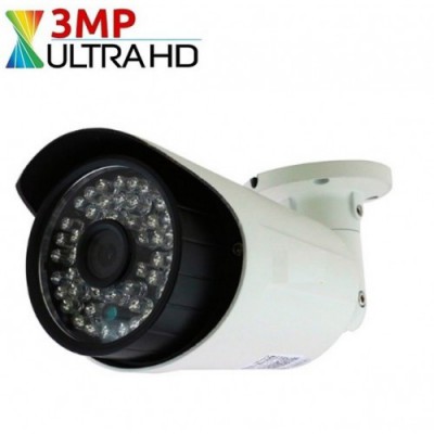 3 MP 48 Led AHD 1080P Güvenlik Kamerası 3,6mm