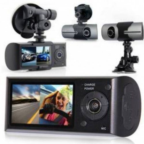 Araç Kamera Gps + Çift Kameralı Hd Araç Kamerası 32gb
