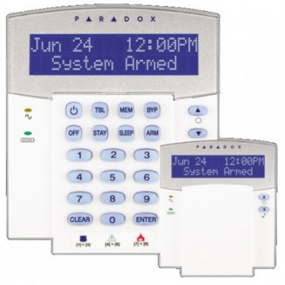 PARADOX K32LCD Hırsız Alarm Sistemi Lcd Göstergeli Tuştakımı (Keypad)