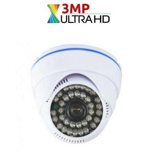 3 Mp Ahd 36 Led Full Hd Dome Kamera