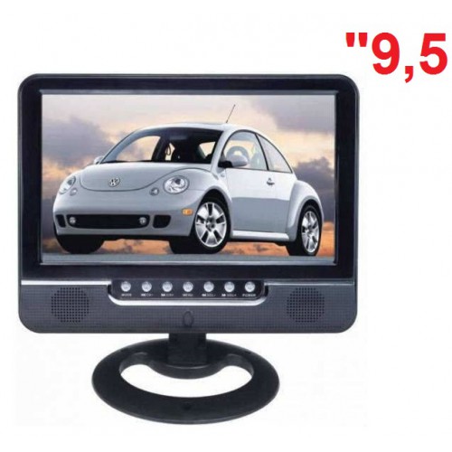 9.5'' Sd+Usb+Av-İn+Av-Out Lcd Monitör