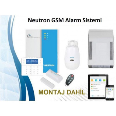 Neutron Kablosuz Hırsız Alarm Sistemi MONTAJ DAHİL 2,980,00 TL