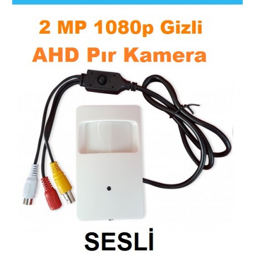 Ahd Pır Görünümlü Gizli Kamera 2 MP FullHD 1080p Sesli