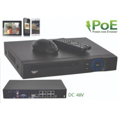 NVR 8 Kanal PoE Destekli IP Kamera Kayıt Cihazı