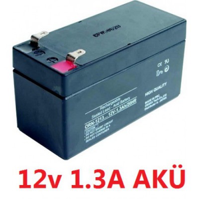 12v 1.3a Siren Aküsü Kuru Akü